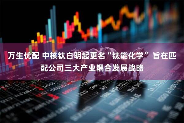 万生优配 中核钛白明起更名“钛能化学” 旨在匹配公司三大产业耦合发展战略